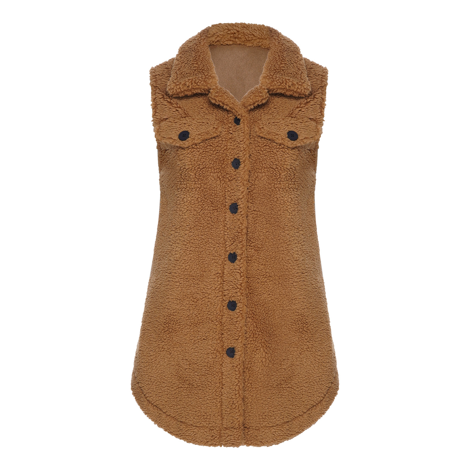 Sherpa Coat Women - レディース ウォーム フリース シェルパ ジャケット ラペル