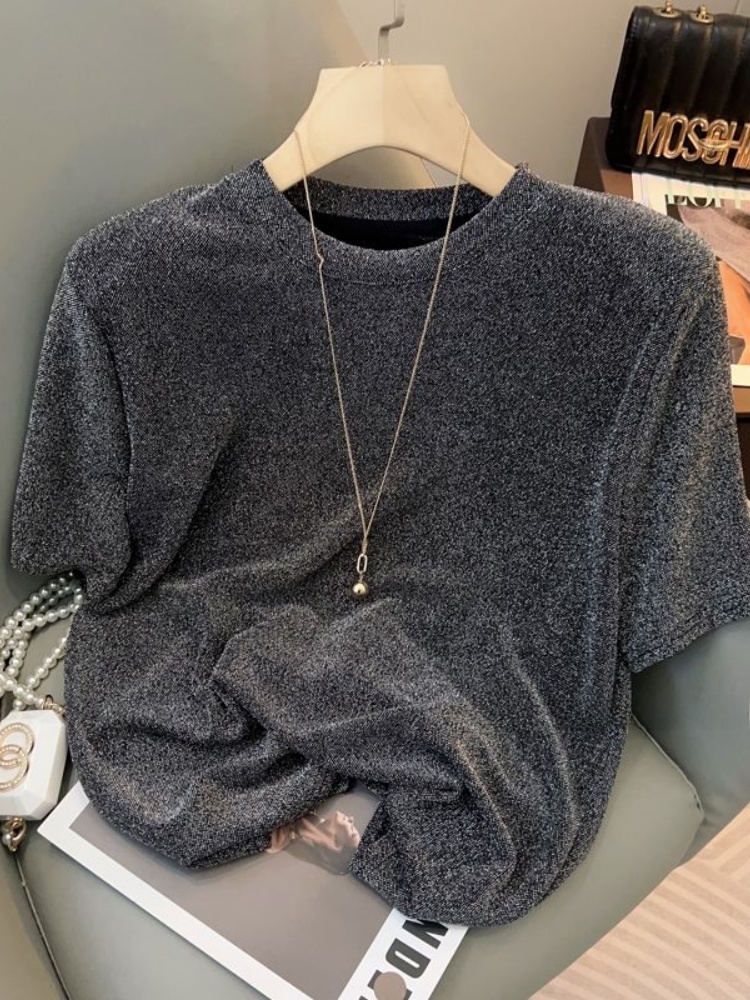 Women Fashion Over The Years - プラスサイズの韓国スタイル半袖Tシャツ、ルーズフィット、薄手の夏用トップス、300ポンド以上の女性向け、ファッショナブルで若々しい