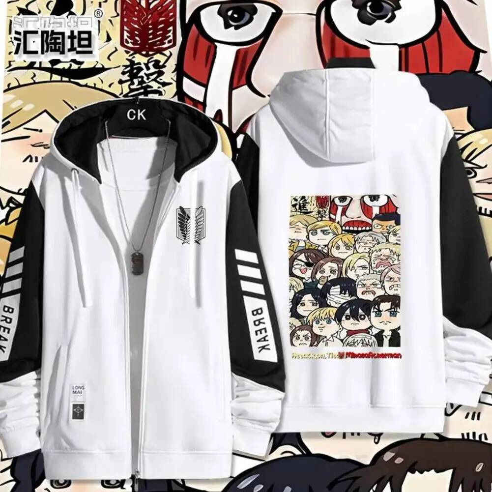 Women'S Fashion Hoodie - アッカーマン レヴィ ミカサ・アッカーマン エレン イェーガー コスチューム