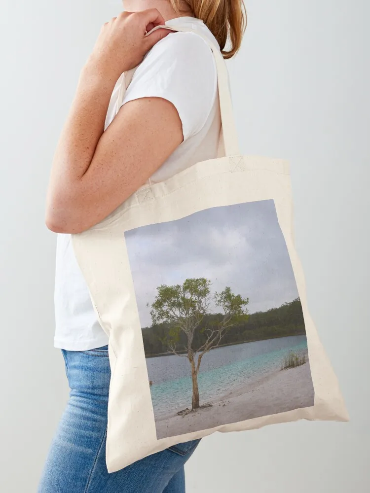 Women'S Fashion Queensland - マッケンジー湖の木々、フレーザー島、クイーンズランド州、オーストラリア トートバッグ キャンバス ショッパーバッグ 女性用トートバッグ 布製バッグ