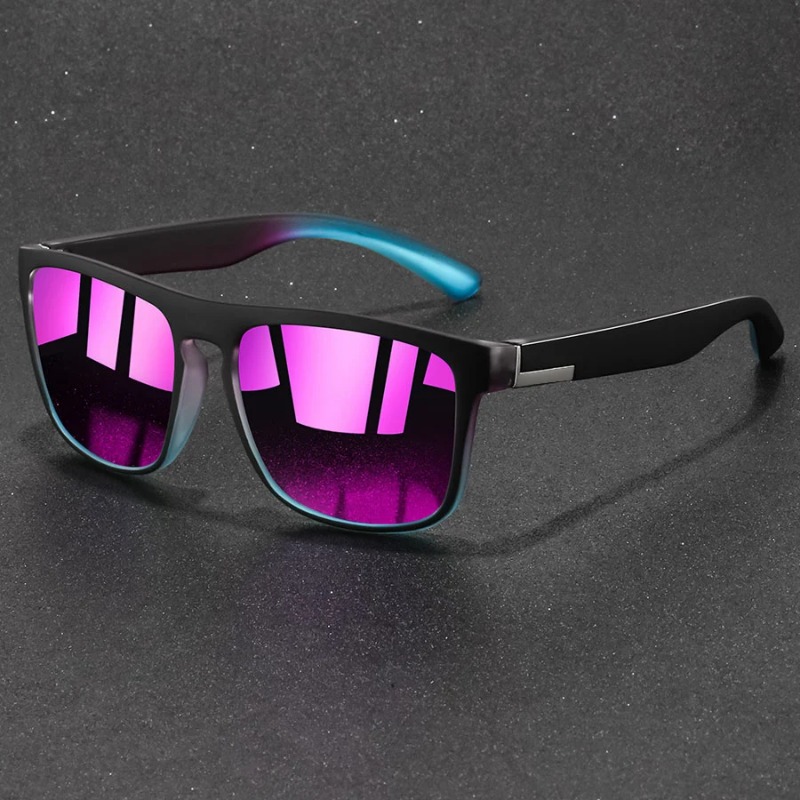 Women'S Fashion Eyewear - ファッションヴィンテージスクエアスポーツサングラス男性女性釣り運転用男性ブランドデザイナーサングラスアンチグレア UV400 メガネ