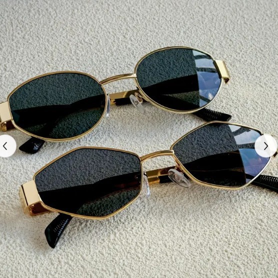 トレンドのラウンドフレームメタルサングラス レディース ファ - Women'S Fashion Eyewear のレビューと価格