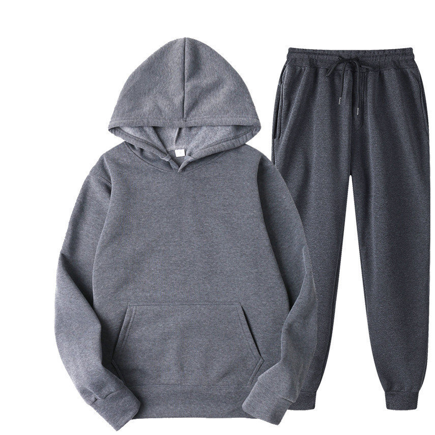 メンズファッションのトラックスーツセット、パーカーとパンツ、 - Women'S Fashion Hoodie のレビューと価格