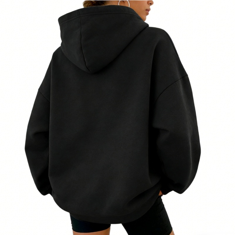 2026年春秋メンズカジュアルパーカー女性ルーズ長袖プルオー - Women'S Fashion Hoodie のレビューと価格
