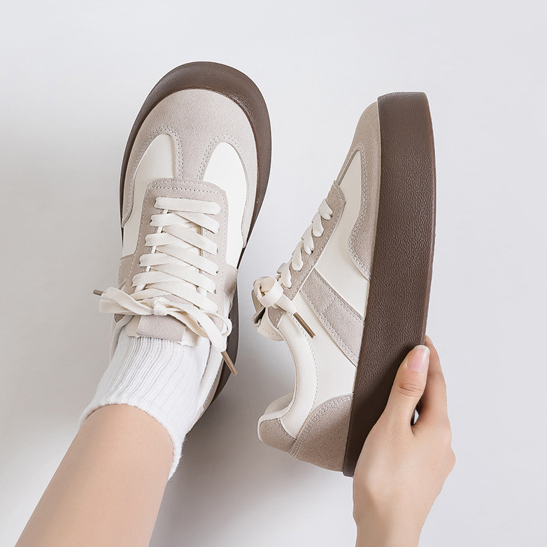 カップル向けの新しい厚底ドイツ製トレーニングシューズ、多用途 - Women Fashion Korean のレビューと価格