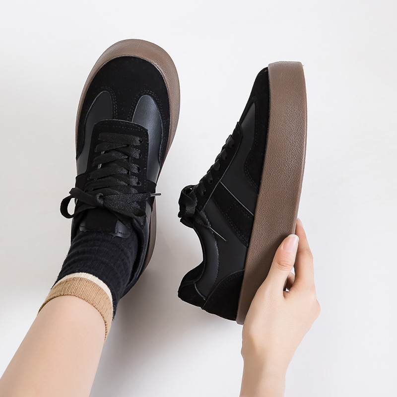 カップル向けの新しい厚底ドイツ製トレーニングシューズ、多用途 - Women Fashion Korean のレビューと価格