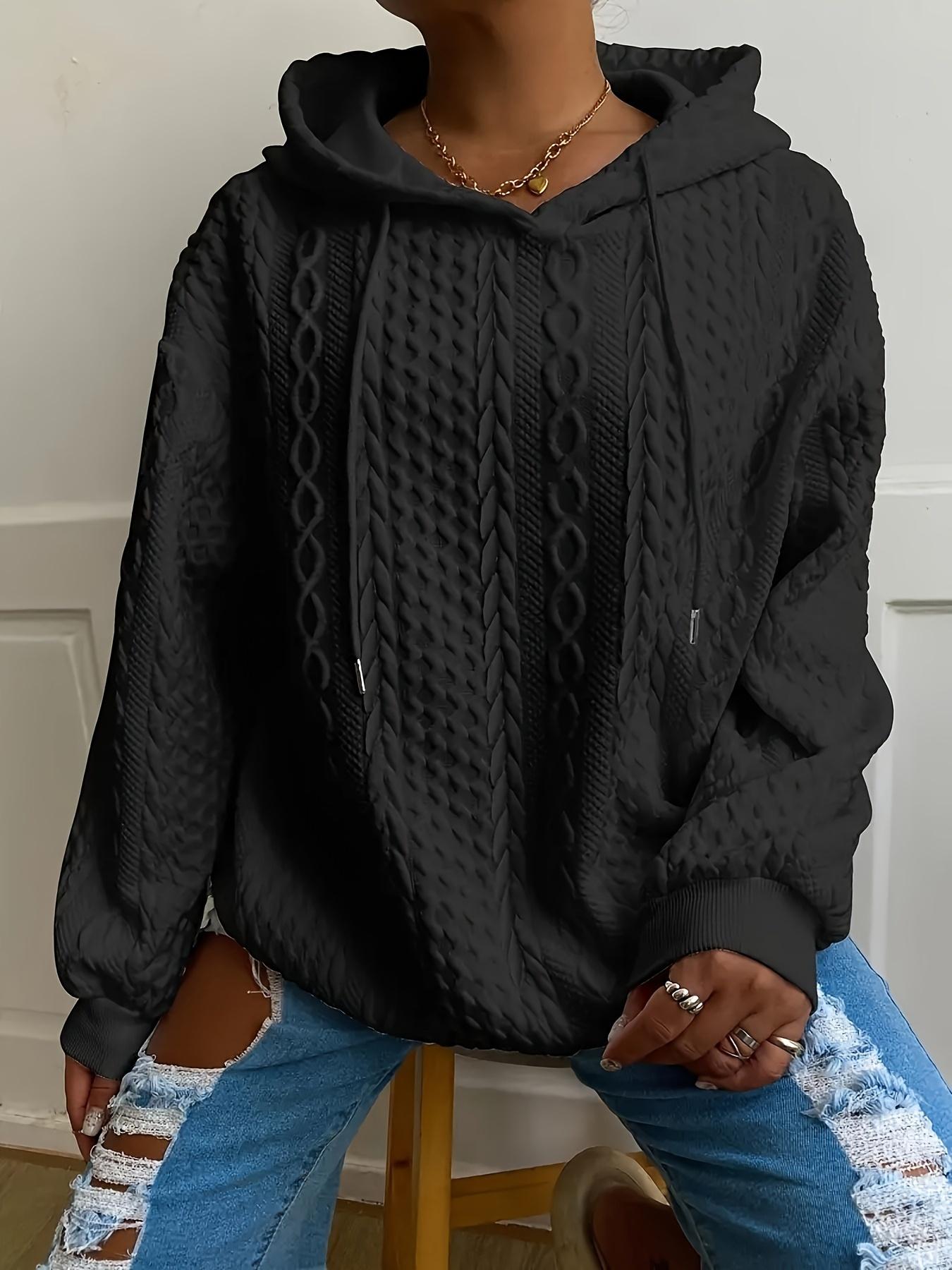ファッショナブルな大きいサイズのレディース長袖フーディー、ツ - Women'S Fashion Hoodie のレビューと価格