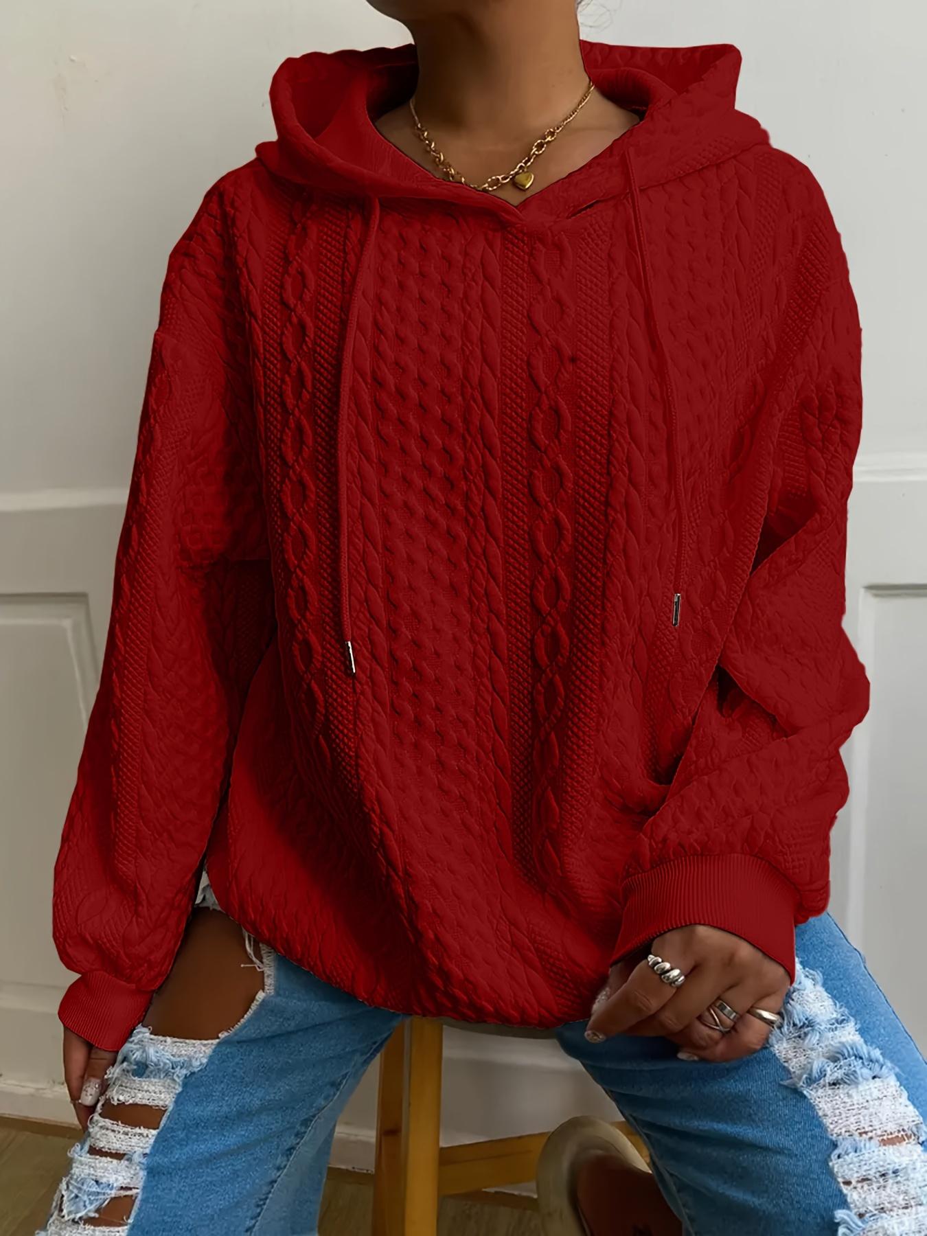 ファッショナブルな大きいサイズのレディース長袖フーディー、ツ - Women'S Fashion Hoodie のレビューと価格