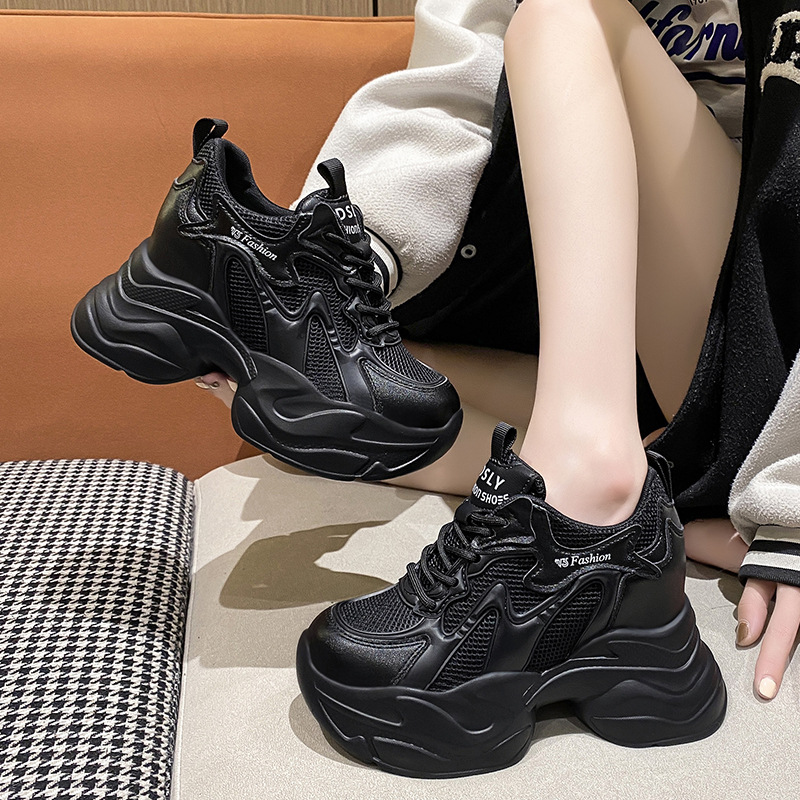 女性用身長アップスニーカー 春夏新作 厚底シューズ レディー - Sneakers Fashion Women のレビューと価格