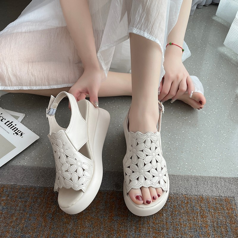 2026年レディースファッショナブルプラットフォームウェッジ - Women Fashion Korean のレビューと価格