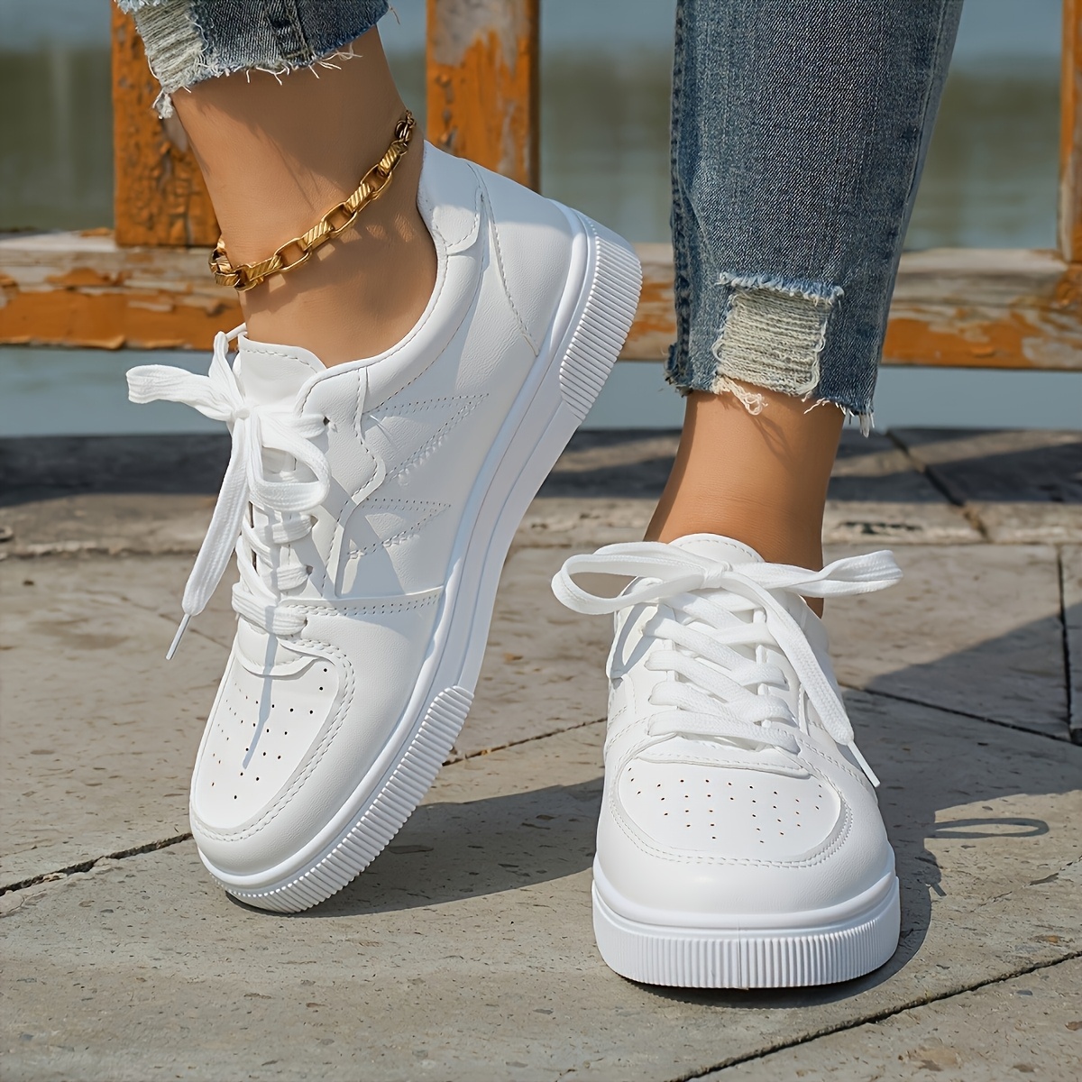 レディーススニーカー ランニングシューズ 通気性 軽量 ウォ - Sneakers Fashion Women のレビューと価格