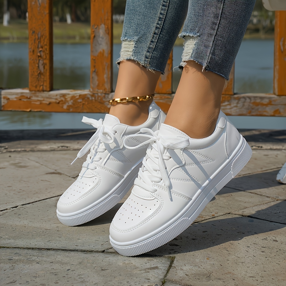 レディーススニーカー ランニングシューズ 通気性 軽量 ウォ - Sneakers Fashion Women のレビューと価格