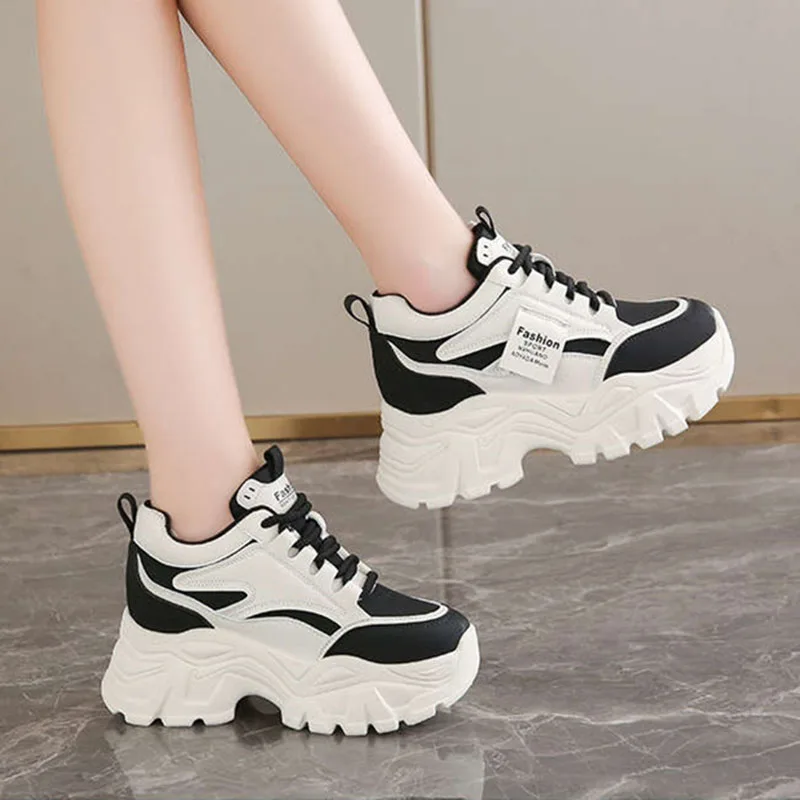 新作ファッションプラットフォームスニーカー　内側身長アップ8 - Sneakers Fashion Women のレビューと価格