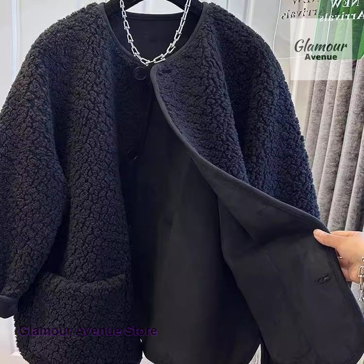 韓国風ラムウールコート レディース 秋冬新作 ファッションセ - Sherpa Coat Women のレビューと価格