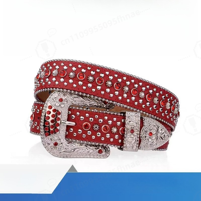 Y2K スタイルのラインストーンベルト女性のためのファッショ - Women'S Fashion Belts のレビューと価格
