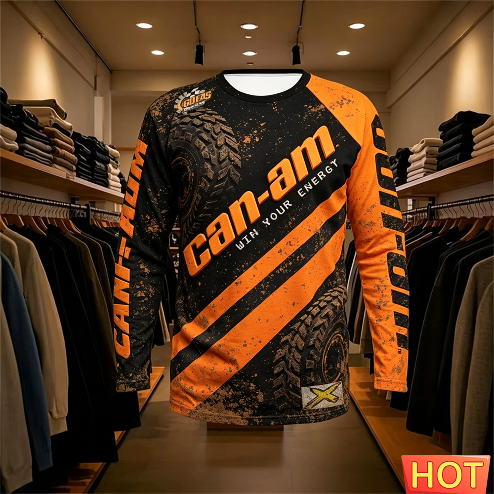 バイクレース用長袖ラウンドネックTシャツ、男女兼用、ファッシ - Trend Women Fashion のレビューと価格