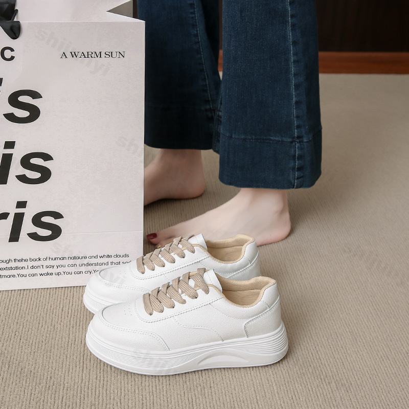 レディースホワイトシューズ 2025年秋新作 通気性抜群 快 - Sneakers Fashion Women のレビューと価格