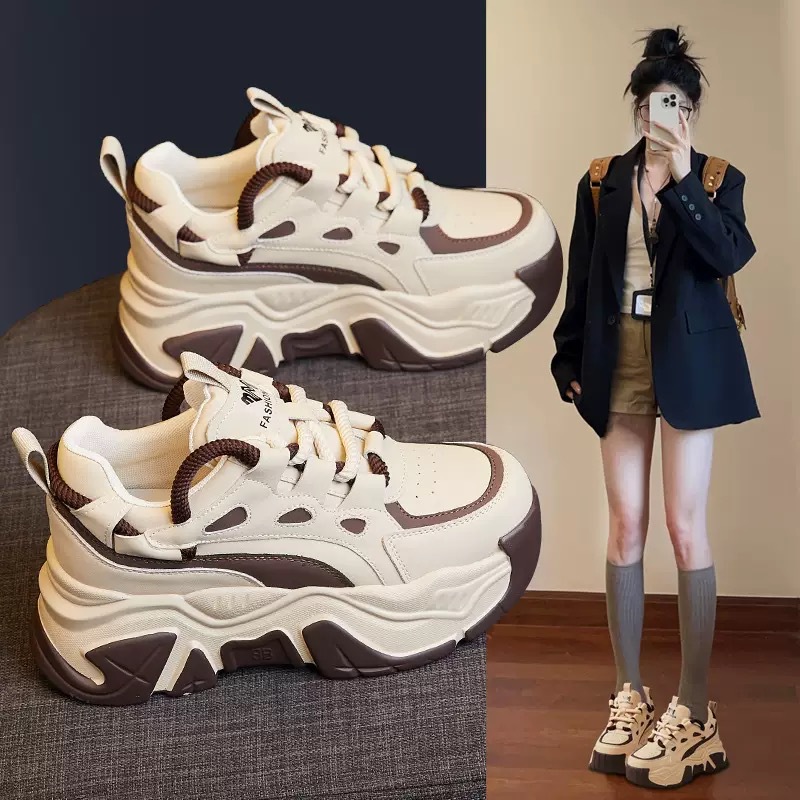 2026年新作 レディース レザーインナー身長アップシューズ - Sneakers Fashion Women のレビューと価格